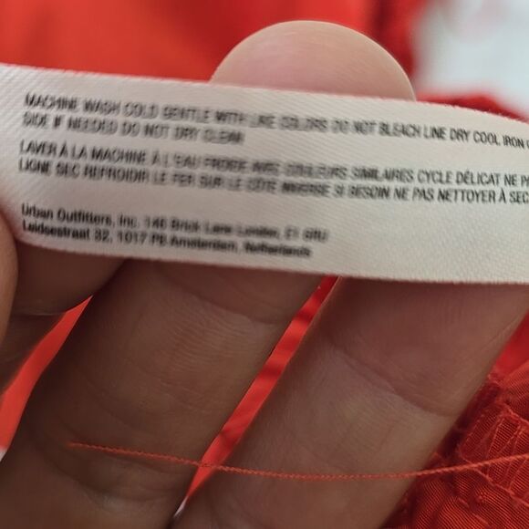 FP Movement  Cargo Utility Pants Red Orange Size Small - Picture 9 of 9